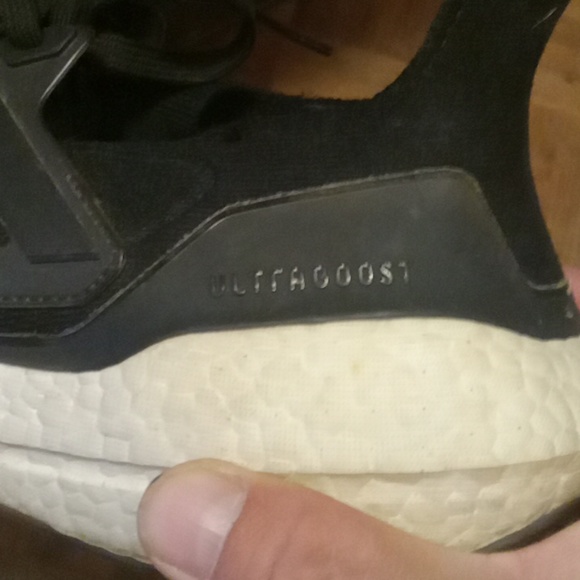 Mens addias running shoes black 10.5 - Picture 5 of 5